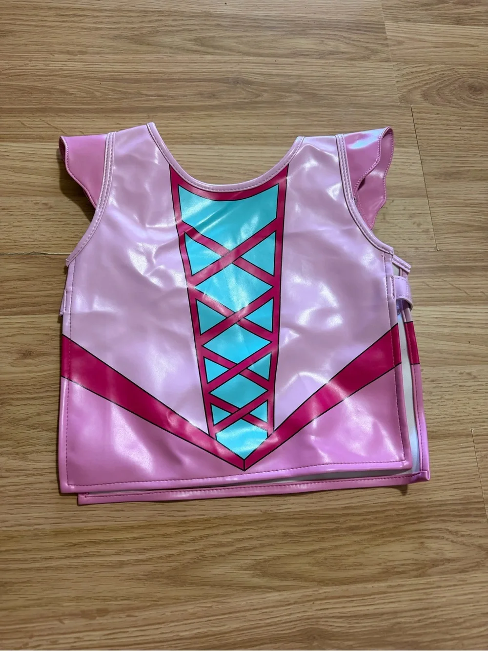 Vinyl easy wipe kids dress up fairy costume
